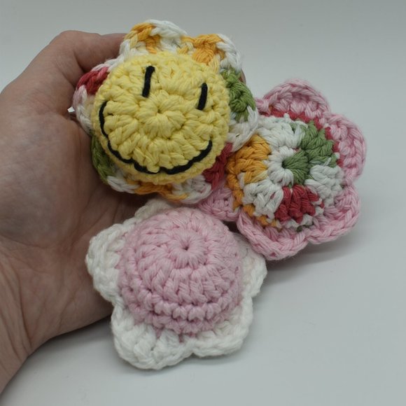 Handcrafted Crochet Catnip Toys Bundle of Three